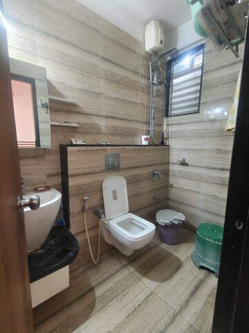 Bathroom in 2 BHK Apartment at Larkins Pride Palms, Kolshet Road – for Sale