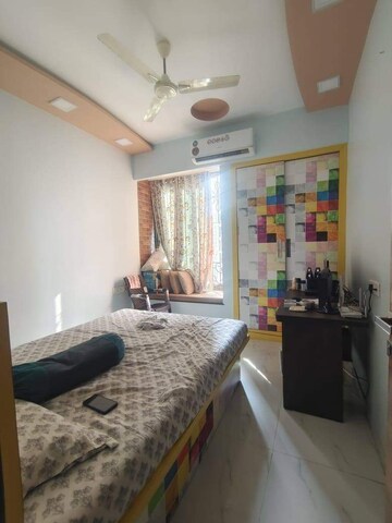 Bedroom in 2 BHK Apartment at Gala Pride Palms, Kolshet Road – for Sale
