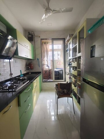 Kitchen in 2 BHK Apartment at Gala Pride Palms, Kolshet Road – for Sale