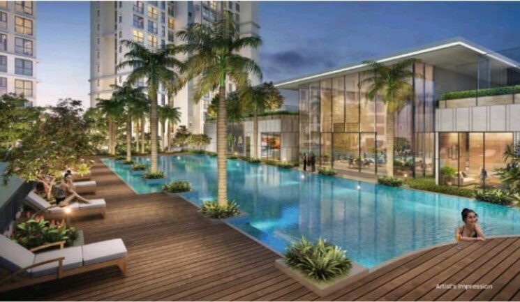 Swimming Pool, runwal-bliss 3 Bedroom 884 Sq.Ft. Apartment In Kanjurmarg East Mumbai 7888919