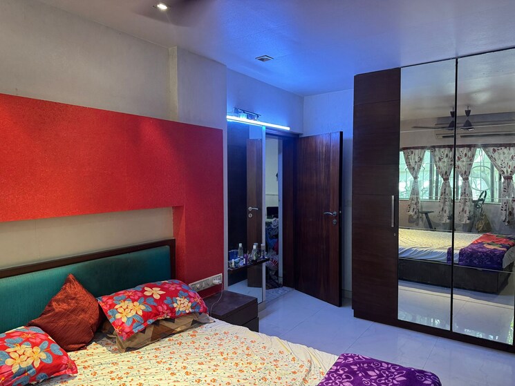 Bedroom, foreshore-apartment 2 Bedroom 900 Sq.Ft. Apartment In Juhu Mumbai 7889798