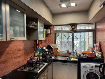 Kitchen in 2 BHK Apartment at Foreshore Apartment, Juhu – for Rent