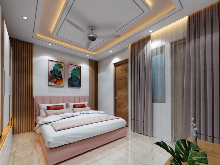 Bedroom, ambesten-twin-county 3 Bedroom 1480 Sq.Ft. Builder Floor In Sector 1 Greater Noida Greater Noida 7889012