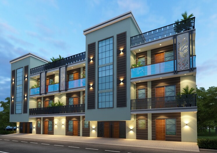 Exterior View, ambesten-twin-county 2 Bedroom 1050 Sq.Ft. Builder Floor In Sector 1 Greater Noida Greater Noida 7889017