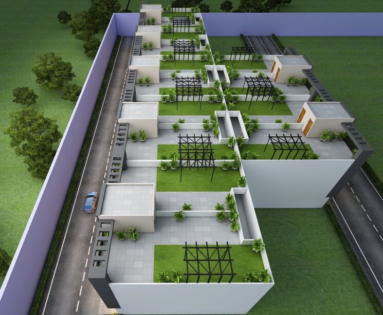 Master Plan, ambesten-twin-county 2 Bedroom 1050 Sq.Ft. Builder Floor In Sector 1 Greater Noida Greater Noida 7889017
