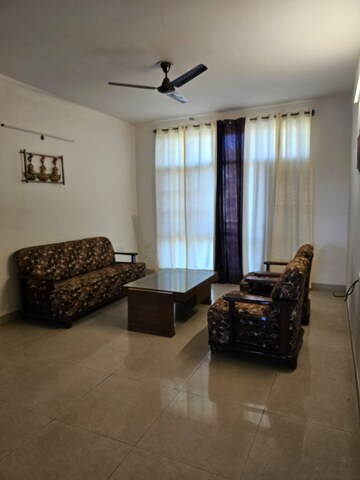 Living Room in 4 BHK Builder Floor at Omaxe New Chandigarh, North Mullanpur – for Rent