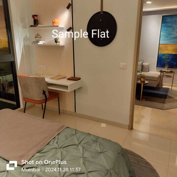 Master Bedroom in 2 BHK Apartment at Manpada – for Sale