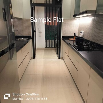 Kitchen in 2 BHK Apartment at Manpada – for Sale