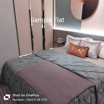 Master Bedroom in 2 BHK Apartment at Manpada – for Sale