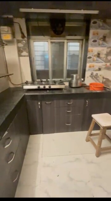 Kitchen in 2 BHK Apartment at Gaurav Chintan, Mira Road East – for Rent