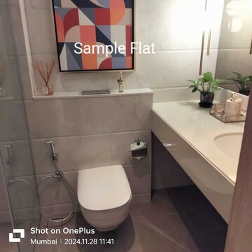 Bathroom in 3 BHK Apartment at Lodha Bellavista, Manpada – for Sale