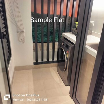 Staircase in 3 BHK Apartment at Lodha Bellavista, Manpada – for Sale