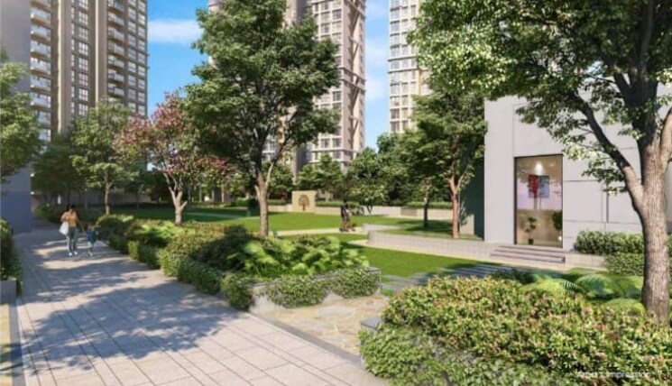 Garden, runwal-bliss 2 Bedroom 592 Sq.Ft. Apartment In Kanjurmarg East Mumbai 7889061