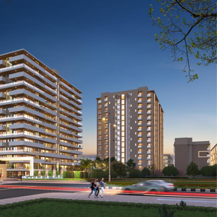 Exterior View, nagla road 3 Bedroom 2025 Sq.Ft. Apartment In Nagla Road Zirakpur 7889071