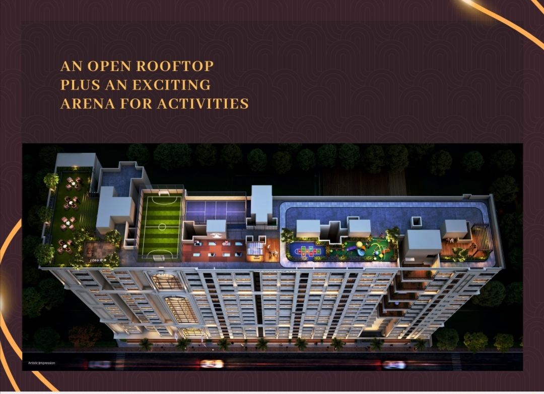 2 BHK Apartment For Sale in Vaibhavlaxmi Queens Avenue