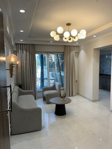 Living Room in 2 BHK Apartment at Vaibhavlaxmi Queens Avenue, Chembur – for Sale