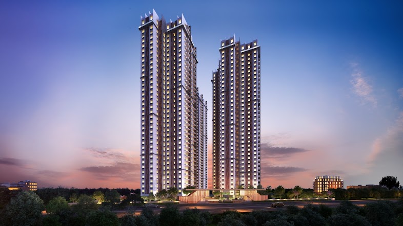 3 BHK + Pooja Room Apartment For Sale in Ramky One Odyssey