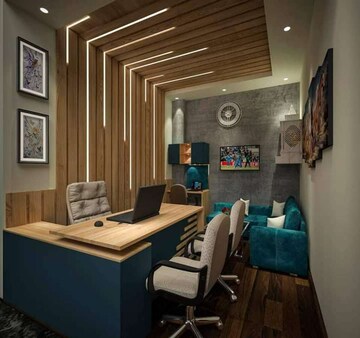 Team Area in  Office Space at Savviour Manoharram, Gaur Yamuna City – for Sale