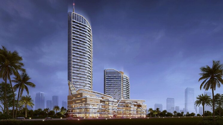 Exterior View, ska-destiny-one Commercial Shop 320 Sq.Ft. In Zeta I Greater Noida Greater Noida 7889290