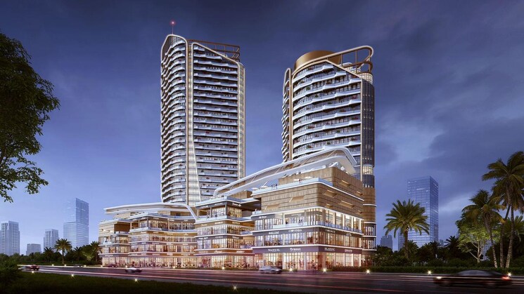 Exterior View, ska-destiny-one Commercial Shop 320 Sq.Ft. In Zeta I Greater Noida Greater Noida 7889290