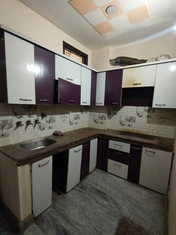 Kitchen in 3 BHK Builder Floor at Uttam Nagar – for Rent