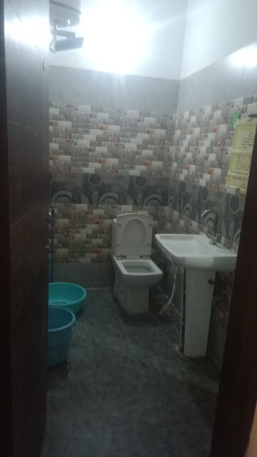 Bathroom in 2 BHK Apartment at Dhakoli – for Rent