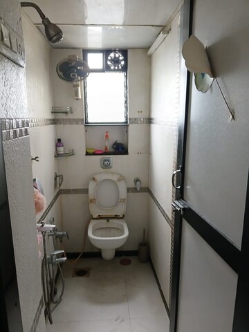 Bathroom in 1 BHK Apartment at Haridwar CHS Malad, Malad West – for Rent