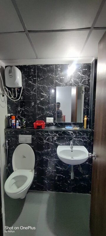 Bathroom in 3 BHK Apartment at Lodha Palava Aurora B and C, Dombivli East – for Rent