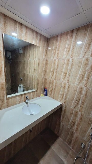 Bathroom in 2 BHK Apartment at Lodha Crown Taloja Quality Homes, Dombivli East – for Rent