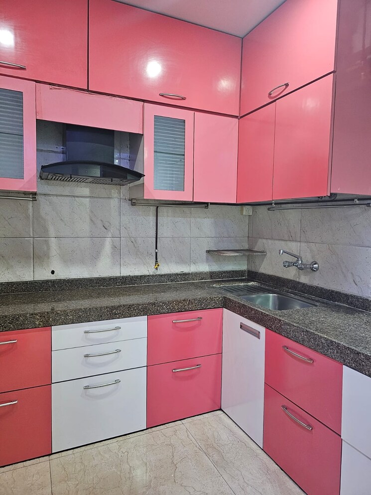 Kitchen, kopar khairane sector 14 3 Bedroom 1500 Sq.Ft. Apartment In Kopar Khairane Sector 14 Navi Mumbai 7889503