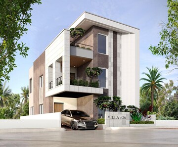 4 BHK Villa – Exterior View View at Tellapur - for Sale
