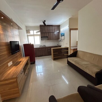 Living Room in 1 BHK Apartment at Tulip Lemon, Sector 70 – for Rent