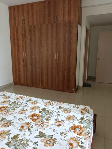 Bedroom in 2.5 BHK Apartment at Mantri Webcity, Hennur – for Rent