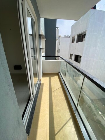 Balcony in 2.5 BHK Apartment at Thanisandra – for Rent