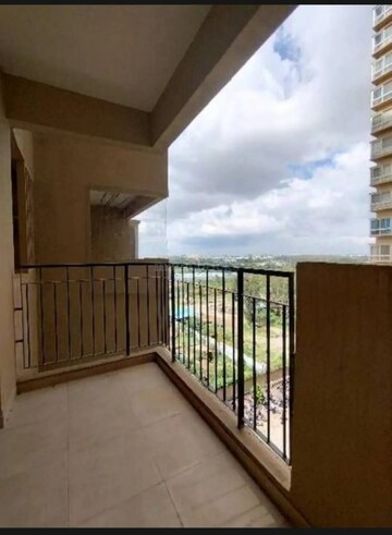 Balcony in 2 BHK Apartment at Bhartiya Nikoo Homes, Thanisandra Main Road – for Sale