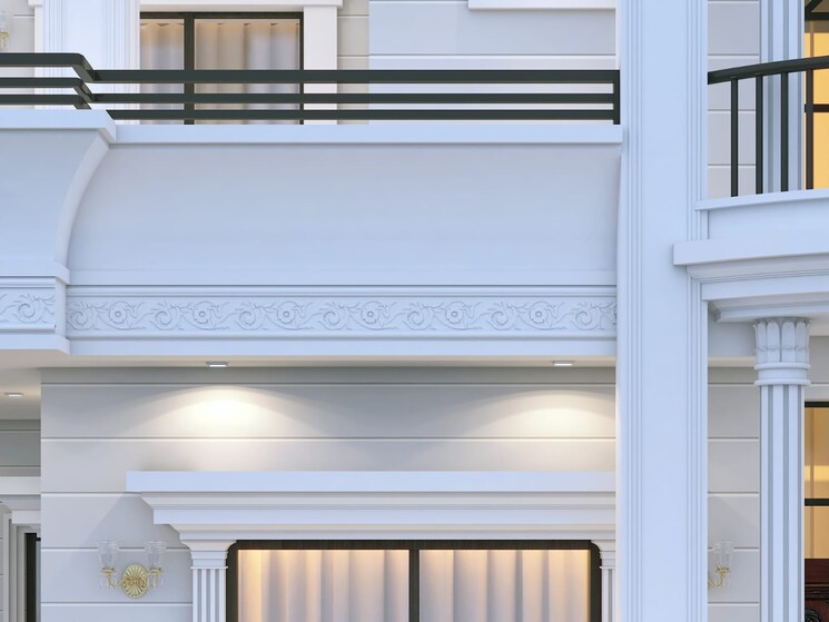 Balcony, mangalams-aangan-residency 3 Bedroom 1700 Sq.Ft. Villa In Mahapura Jaipur 7889804