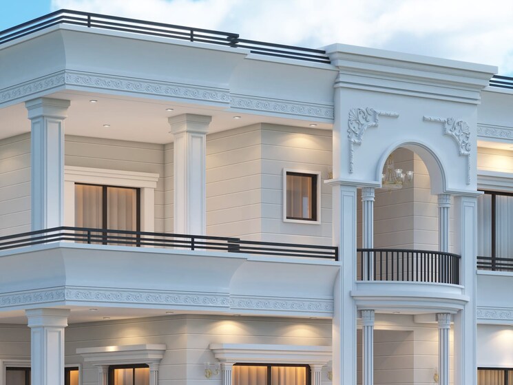 Exterior View, mangalams-aangan-residency 3 Bedroom 1700 Sq.Ft. Villa In Mahapura Jaipur 7889804