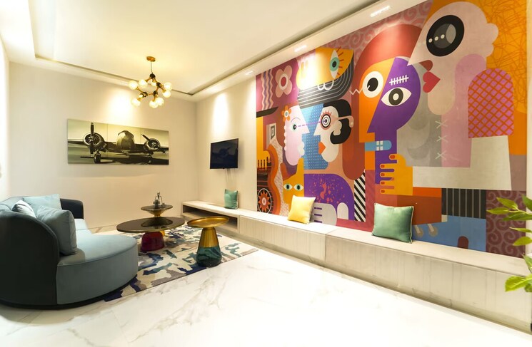 Living Room, smart-world-orchard 3 Bedroom 1549 Sq.Ft. Apartment In Sector 61 Gurgaon 7889845