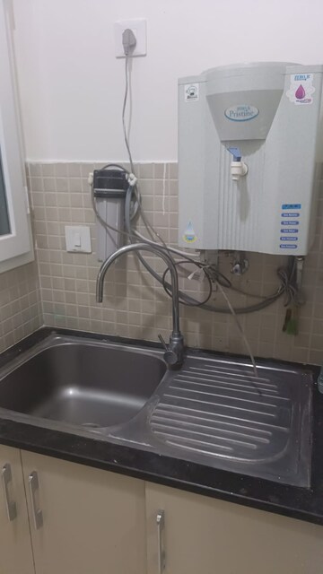Kitchen in 2.5 BHK Apartment at LnT Raintree Boulevard, Hebbal – for Rent