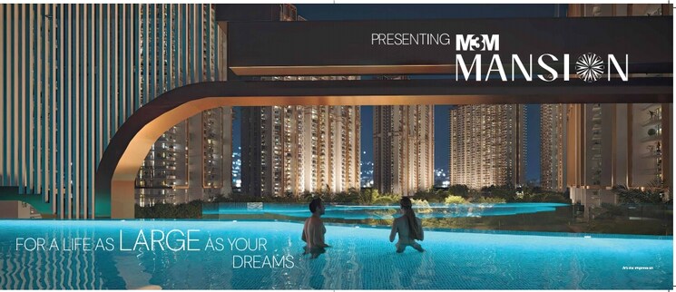 Swimming Pool, m3m-mansion 4 Bedroom 3230 Sq.Ft. Apartment In Sector 113 Gurgaon 7889946