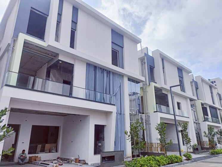 Exterior View, bandlaguda jagir 5 Bedroom 5300 Sq.Ft. Villa In Bandlaguda Jagir Hyderabad 7890008