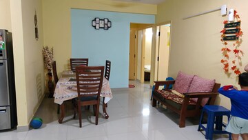 Living Room in 2.5 BHK Apartment at Kolte Patil Raaga, Hennur Road – for Rent