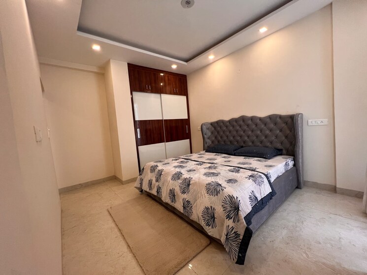Bedroom, aura-homes 3 Bedroom 1080 Sq.Ft. Apartment In Patiala Road Zirakpur 7890164