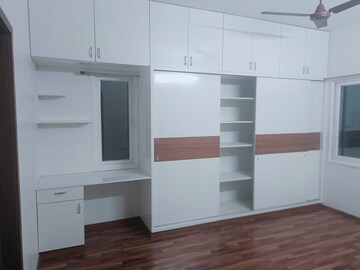 Bathroom in 2.5 BHK Apartment at LnT Raintree Boulevard, Hebbal – for Rent