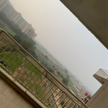 Balcony in 3 BHK Apartment at Conscient Habitat Residences, Sector 79 – for Rent