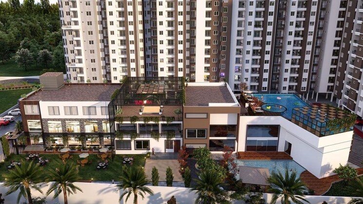Exterior View, sowparnika-euphoria 2 Bedroom 909 Sq.Ft. Apartment In Whitefield Bangalore 7890203