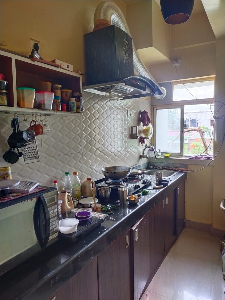 Kitchen, symphony-towers 3 Bedroom 1200 Sq.Ft. Apartment In Behala Kolkata 7890302