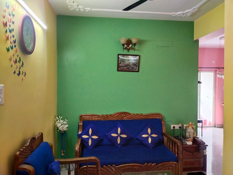 Living Room, symphony-towers 3 Bedroom 1200 Sq.Ft. Apartment In Behala Kolkata 7890302