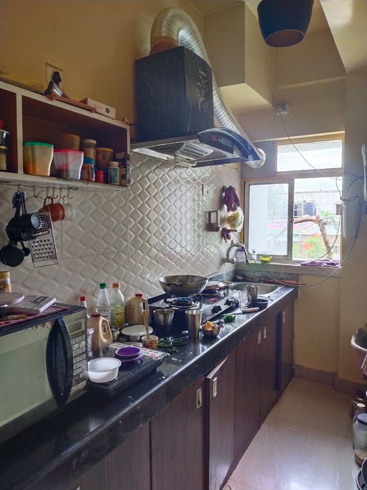 Kitchen, symphony-towers 3 Bedroom 1200 Sq.Ft. Apartment In Behala Kolkata 7890302