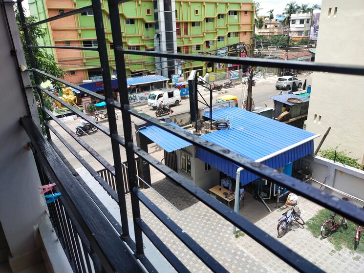 Balcony, symphony-towers 3 Bedroom 1200 Sq.Ft. Apartment In Behala Kolkata 7890302